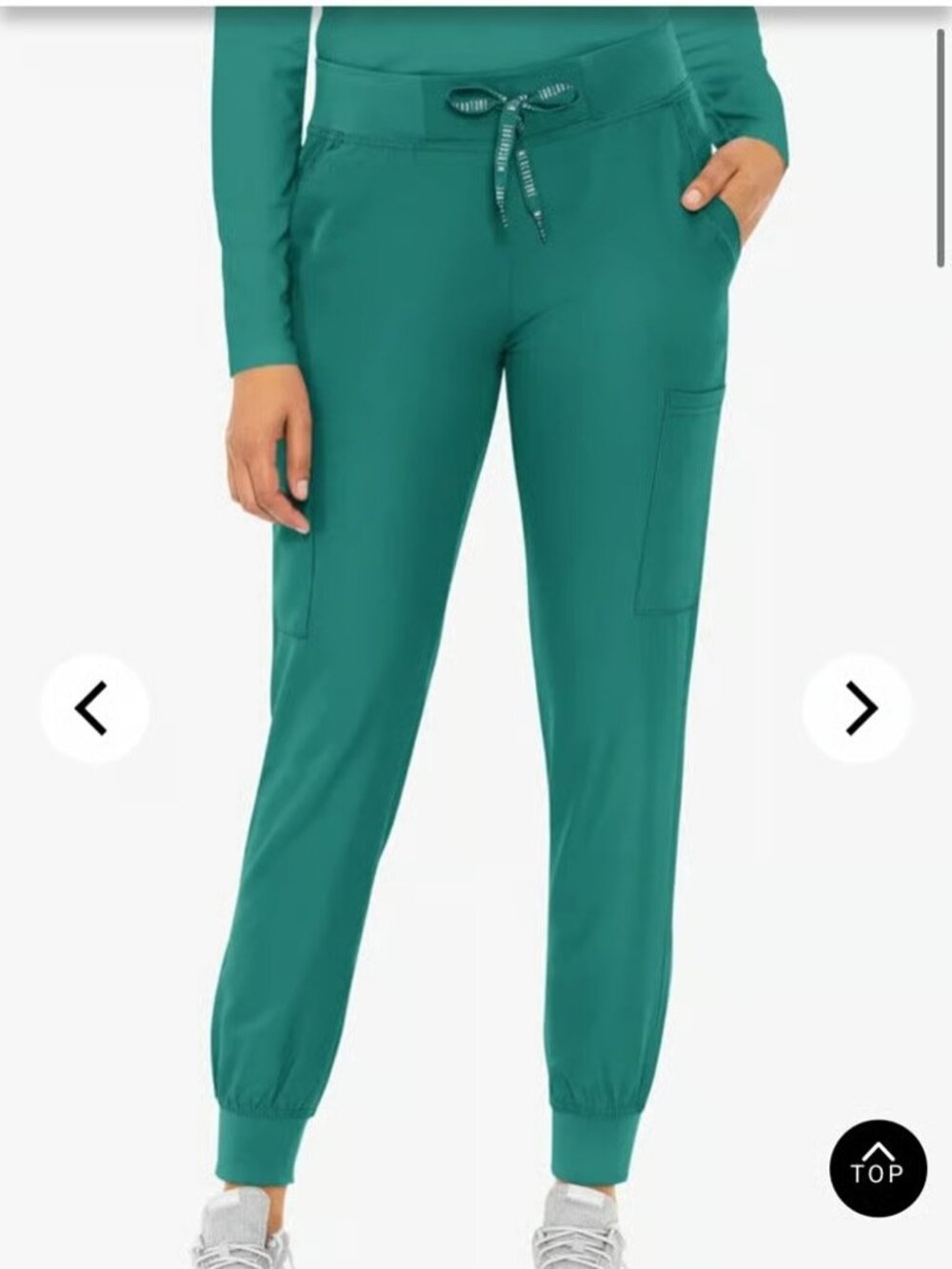 Med Couture hunter green joggers